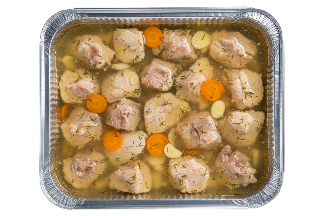 Piftie de curcan tradițională 1.5 kg cu usturoi, preparată după rețetă românească